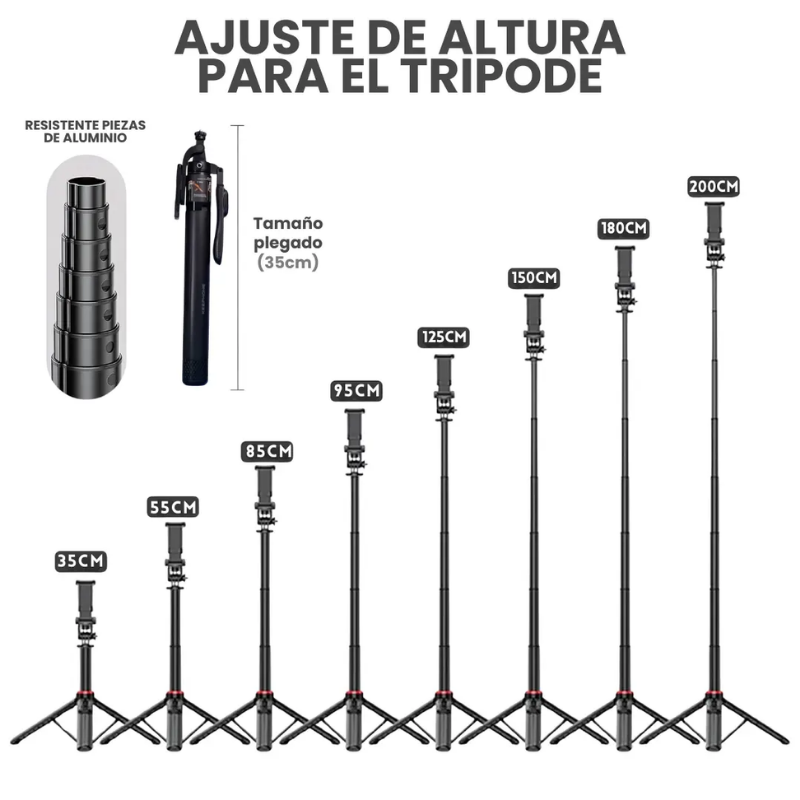 Tripode Stick Keephone "Picpod" 2mt