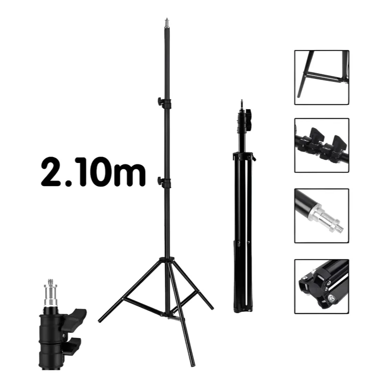 Trípode 210cm Para Aro De Luz
