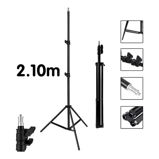Trípode 210cm Para Aro De Luz