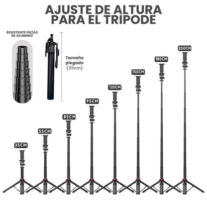 Tripode Stick Keephone "Picpod" 2mt