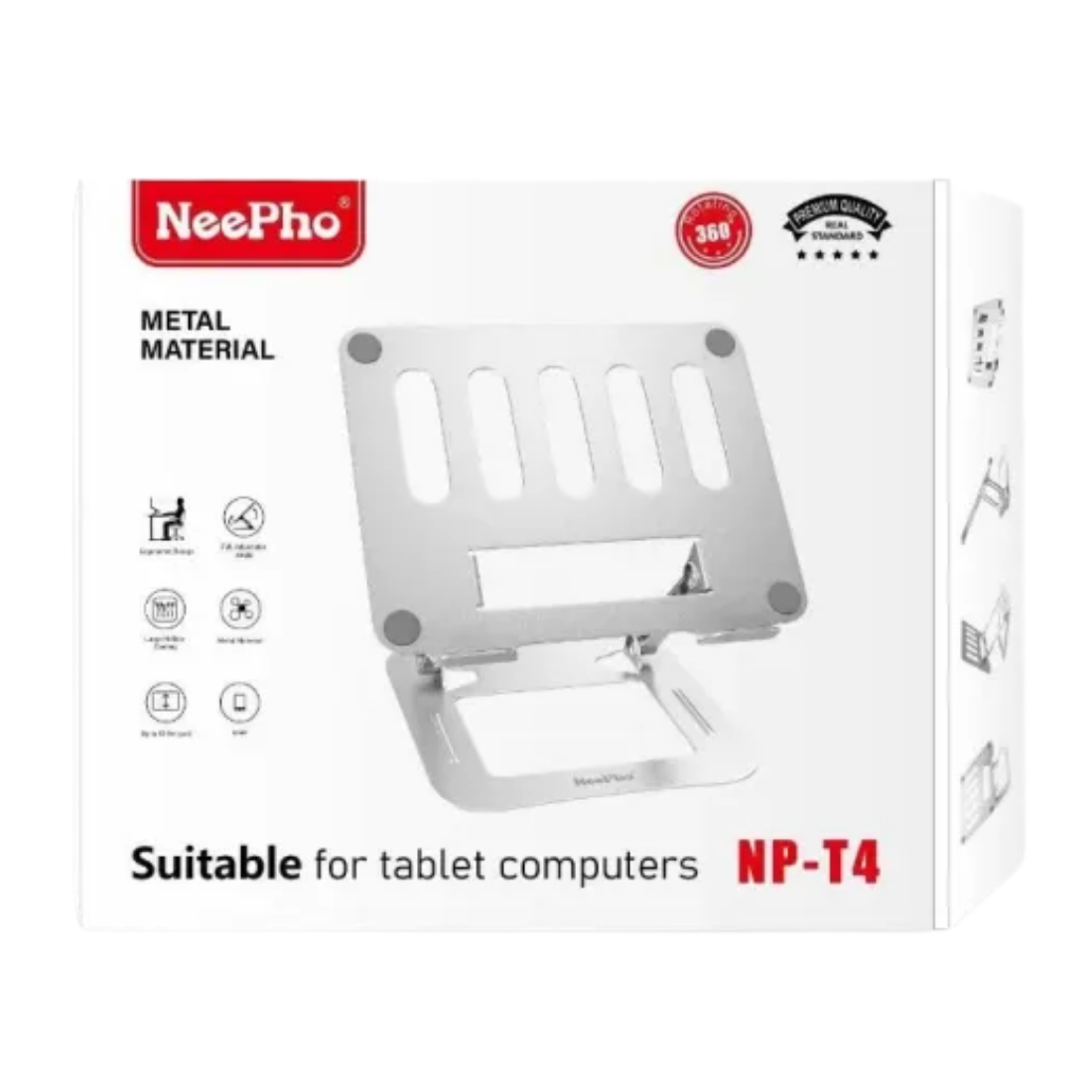 Soporte Neepho NP-T4 en Aluminio para Macbook