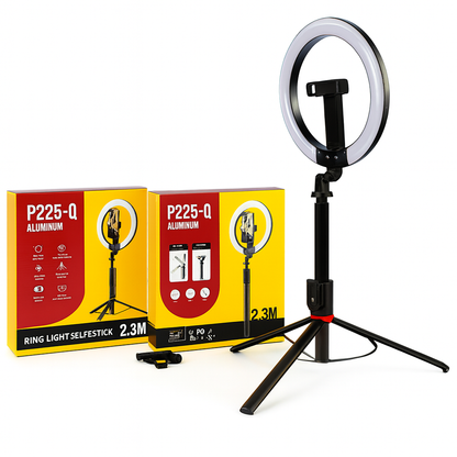 Tripode con aro de Luz 2,3 Metros P225-Q