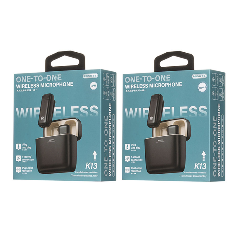 Microfono Inalambrico de Solapa Remax K13