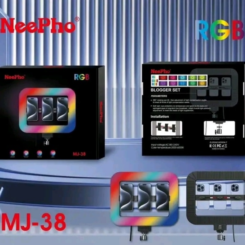 Aro de Luz RGB Neepho MJ-38