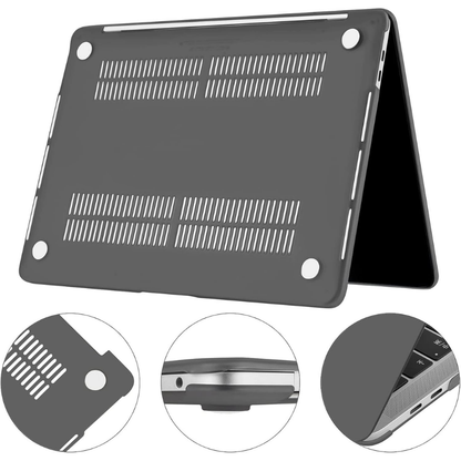 Case para Macbook Negro Opaco