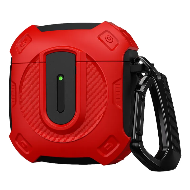 Case Antishock Carbono Airpods Generación 4