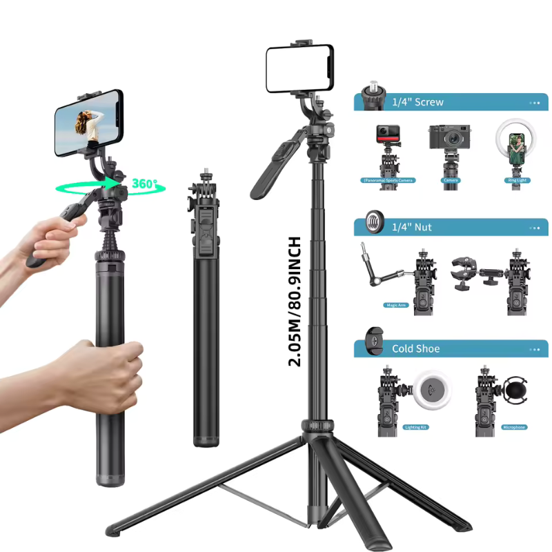 Tripode C18 Selfie Stick 180cm